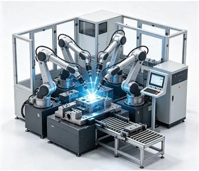 Intelligens lézeres hegesztő automatizálási rendszer